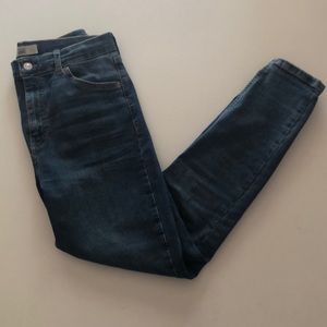 Topshop MOTO Jamie High Waist Skinny Jeans